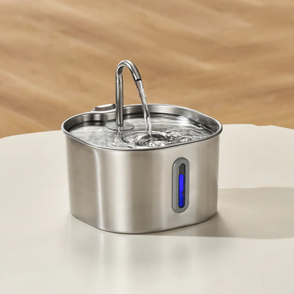 HydroPäls – Vattenfontän i Rostfritt Stål